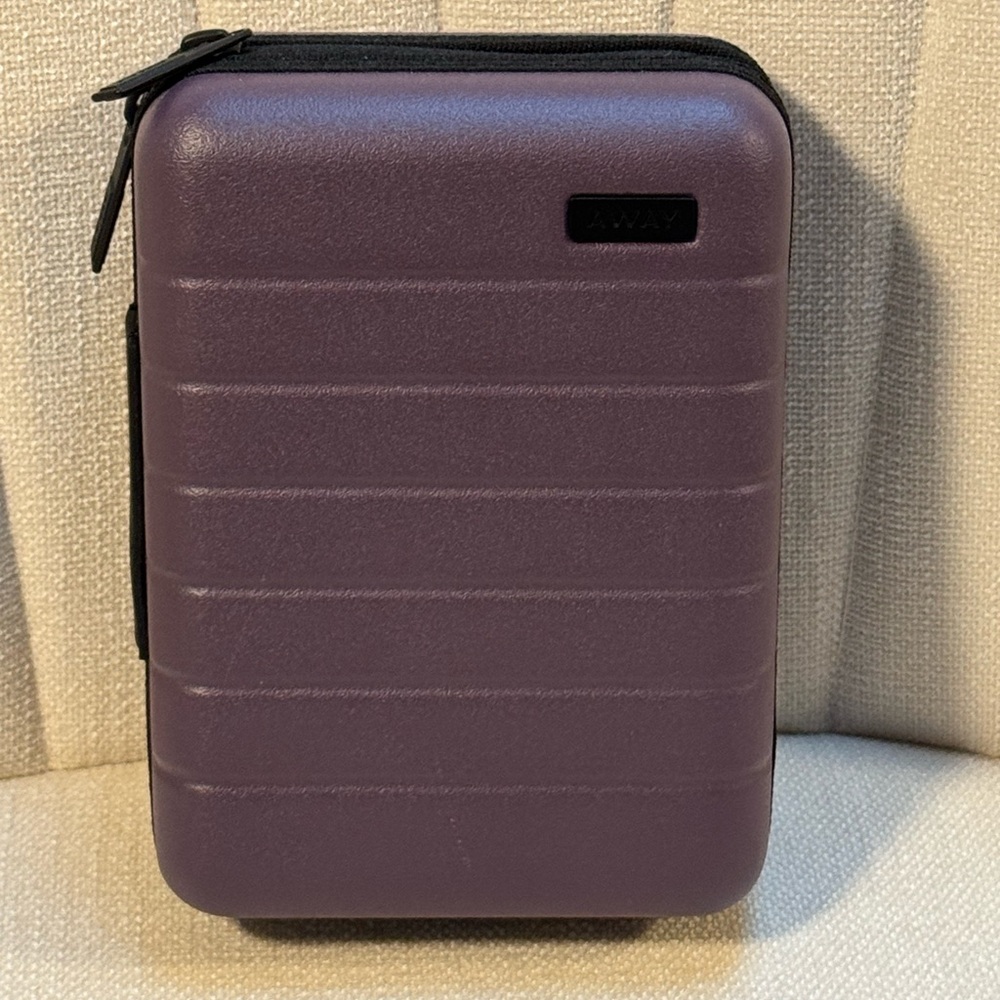 Away Mini Suitcase in Eggplant